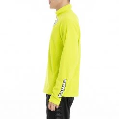 Kappa US Men 6Cento 687B Fisi Fleece Jacket - Green Lime