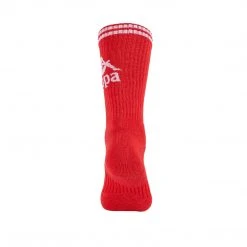 Kappa US Authentic Aster 1Pack Socks - Bright Red Accessories