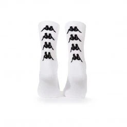 Kappa US Accessories Authentic Amal 1 Pack Socks - White Black