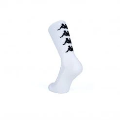 Kappa US Accessories Authentic Amal 1 Pack Socks - White Black
