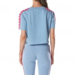 Kappa US 222 Banda Apua T-Shirt - Light Blue Pink