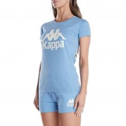 Kappa US Authentic Westessi T-Shirt - Light Blue Sand