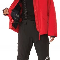 Kappa US Men 6Cento 611 Fisi Ski Jacket - Red