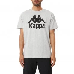 Kappa US Authentic Estessi T-Shirt - Grey Black