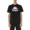 Kappa US Authentic Estessi T-Shirt - Black White
