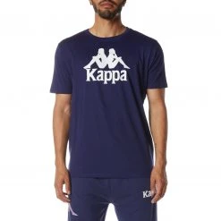 Kappa US Authentic Estessi T-Shirt - Navy Men