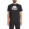 Kappa US Authentic Estessi T-Shirt - Black White