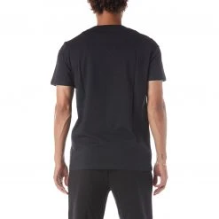 Kappa US Authentic Estessi T-Shirt - Black Smoke White Men