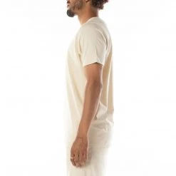 Kappa US Men Authentic Estessi T-Shirt - Beige White