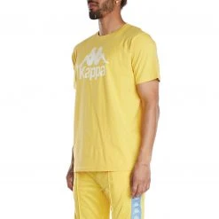 Kappa US Authentic Esstesi T-Shirt - Yellow Sand