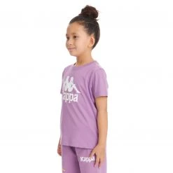 Kappa US Kids Authentic Estessi T-Shirt - Violet Lavender