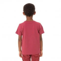 Kappa US Kids Authentic Estessi T-Shirt - Burgundy