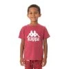 Kappa US Kids Authentic Estessi T-Shirt - Burgundy