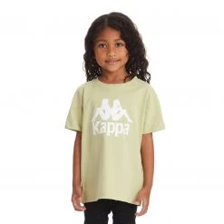 Kappa US Kids Authentic Estessi T-Shirt - Green Sage