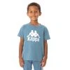 Kappa US Kids Authentic Estessi T-Shirt - Light Blue