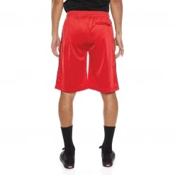 Kappa US Men 222 Banda Treadwellz Shorts - Red Black 7 Kappa US Men 222 Banda Treadwellz Shorts - Red Black