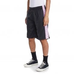 Kappa US Men 222 Banda Treadwellz Shorts - Black Smoke Violet 7 Kappa US Men 222 Banda Treadwellz Shorts - Black Smoke Violet