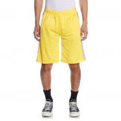 Kappa US 222 Banda Treadwellz Shorts - Yellow Light Blue Men