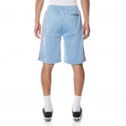Kappa US 222 Banda Treadwellz Shorts - Light Blue Pink Men