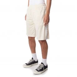 Kappa US 222 Banda Treadwellz Shorts - Beige White Men
