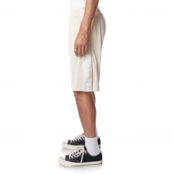 Kappa US 222 Banda Treadwellz Shorts - Beige White Men