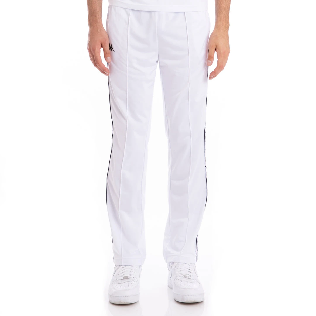 Kappa US 222 Banda Astoriazz Trackpants White Black 3 Kappa US 222 Banda Astoriazz Trackpants White Black