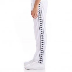 Kappa US 222 Banda Astoriazz Trackpants White Black 6 Kappa US 222 Banda Astoriazz Trackpants White Black