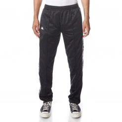 Kappa US Men 222 Banda Astoriazz Trackpants - Black White