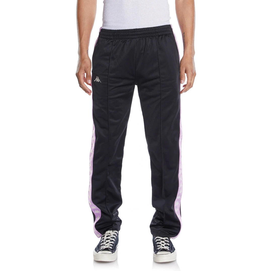 Kappa US 222 Banda Astoriazz Trackpants - Black Smoke Violet 3 Kappa US 222 Banda Astoriazz Trackpants - Black Smoke Violet