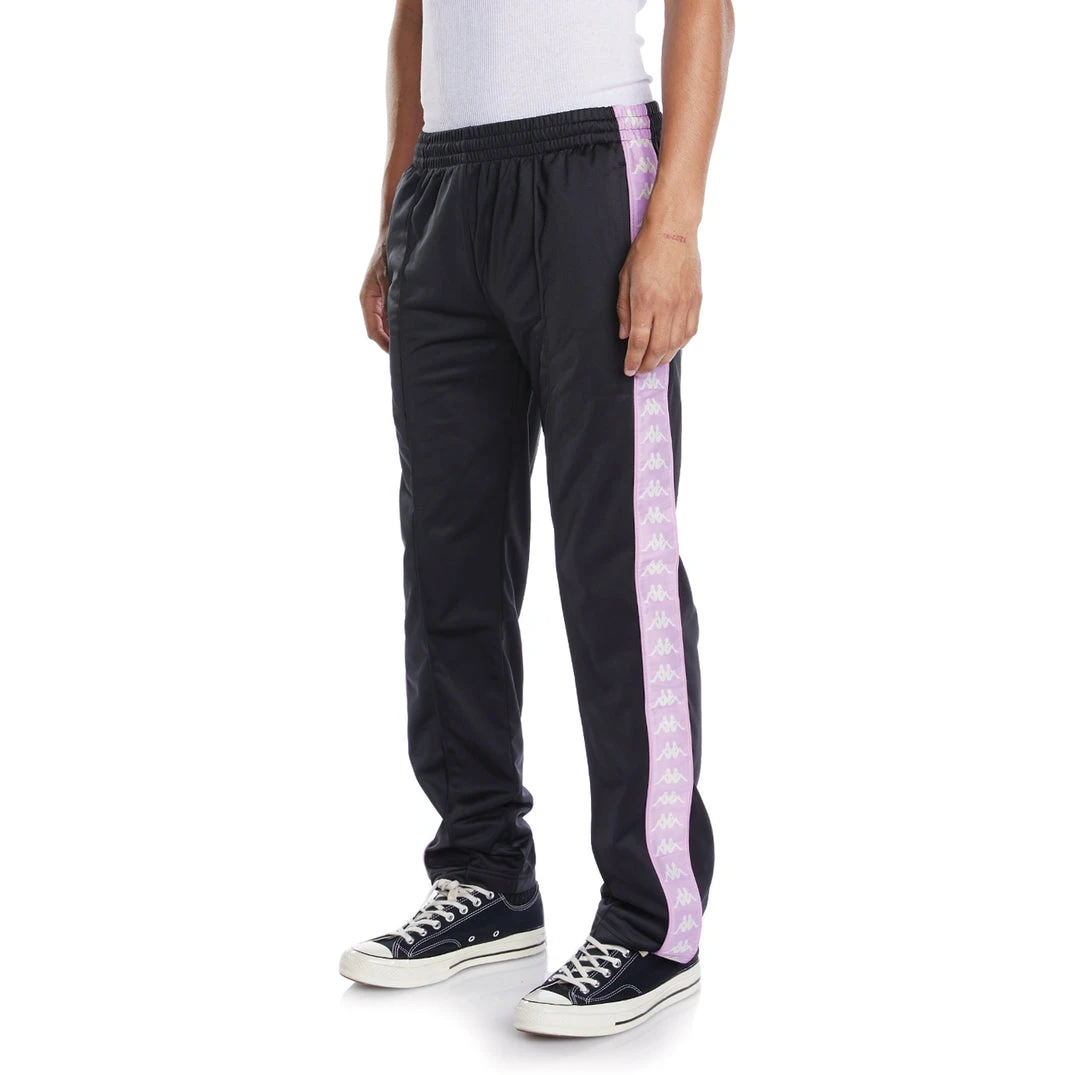 Kappa US 222 Banda Astoriazz Trackpants - Black Smoke Violet 4 Kappa US 222 Banda Astoriazz Trackpants - Black Smoke Violet