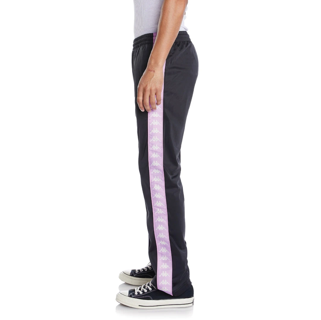 Kappa US 222 Banda Astoriazz Trackpants - Black Smoke Violet 5 Kappa US 222 Banda Astoriazz Trackpants - Black Smoke Violet