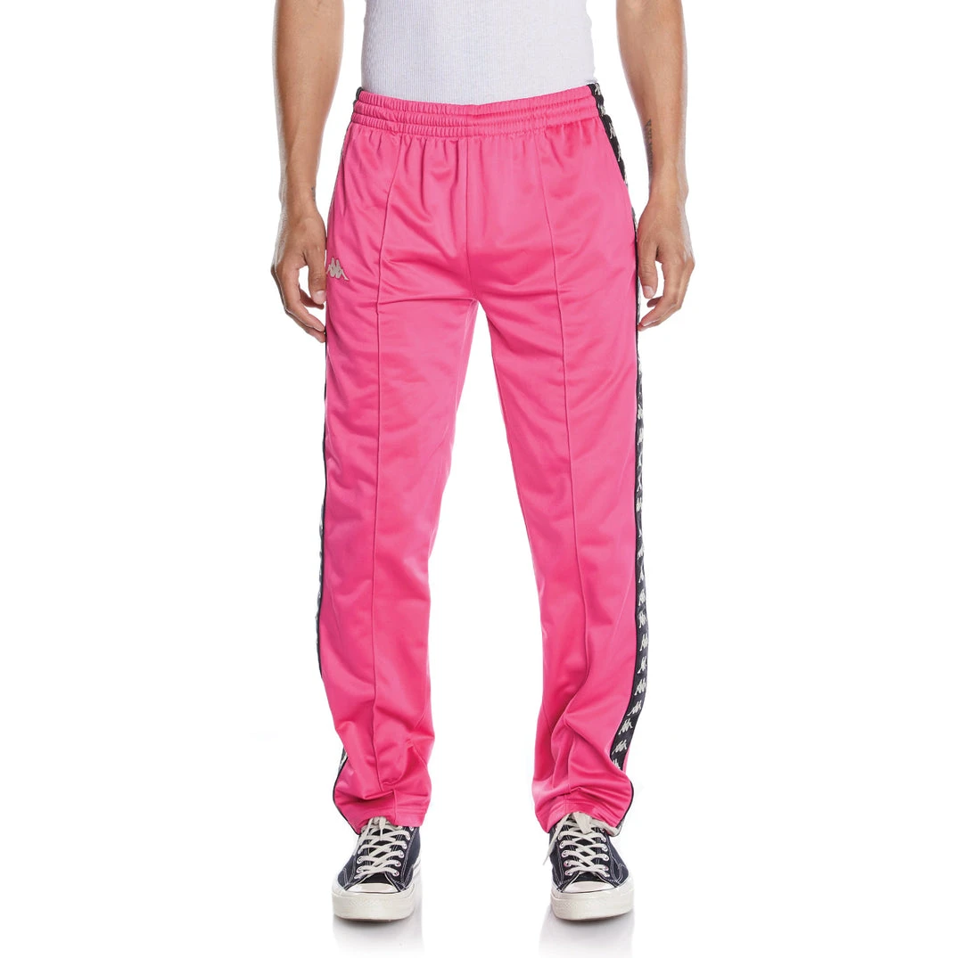 Kappa US 222 Banda Astoriazz Trackpants - Pink Black Men 3 Kappa US 222 Banda Astoriazz Trackpants - Pink Black Men