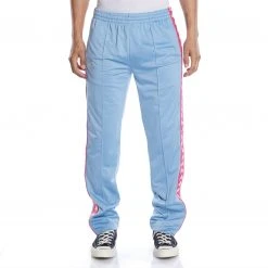 Kappa US 222 Banda Astoriazz Trackpants - Light Blue Pink