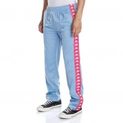 Kappa US 222 Banda Astoriazz Trackpants - Light Blue Pink
