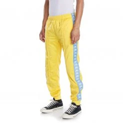 Kappa US 222 Banda Rastoriazz Trackpants - Yellow Light Blue