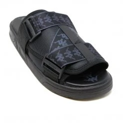 Kappa US 222 Banda Mitel 1 Sandals - Black Grey Dk Footwear