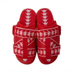 Kappa US 222 Banda Mitel 1 Sandals - Red Flame Coral White Footwear 9 Kappa US 222 Banda Mitel 1 Sandals - Red Flame Coral White Footwear
