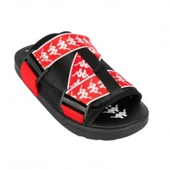 Kappa US 222 Banda Mitel 1 Sandals - Black Red White