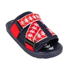 Kappa US 222 Banda Mitel 1 Sandals - Navy Red White Footwear