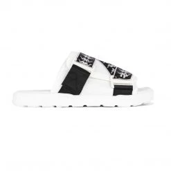 Kappa US 222 Banda Mitel 1 Sandals - White Black Footwear