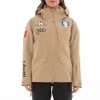 Kappa US 6Cento 612 Fisi Ski Jacket - Beige Women 1 Kappa US 6Cento 612 Fisi Ski Jacket - Beige Women