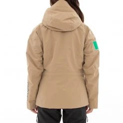 Kappa US 6Cento 612 Fisi Ski Jacket - Beige Women