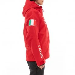 Kappa US 6Cento 612 Fisi Ski Jacket - Red Women
