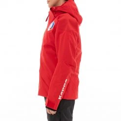 Kappa US 6Cento 612 Fisi Ski Jacket - Red Women 9 Kappa US 6Cento 612 Fisi Ski Jacket - Red Women