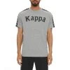 Kappa US 222 Banda Balima T-Shirt - Grey Black