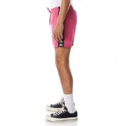 Kappa US 222 Banda Coney Swim Shorts - Pink Black