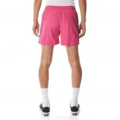 Kappa US 222 Banda Coney Swim Shorts - Pink Black