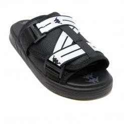 Kappa US Authentic Jpn Mitel Sandals - Black White Footwear