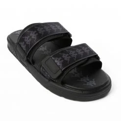 Kappa US 222 Banda Aster 1 Sandals - Black Dk Grey
