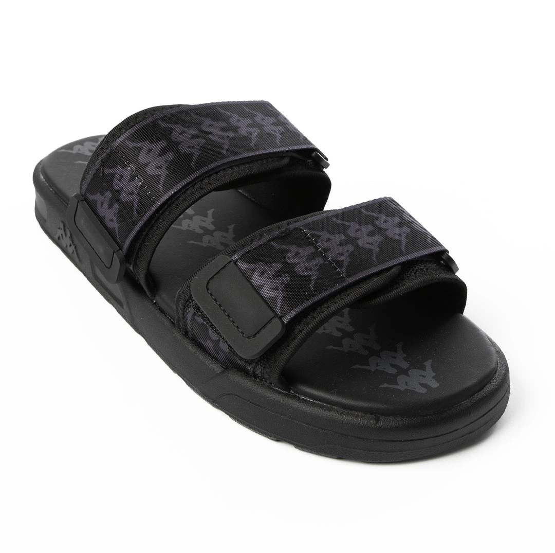 Kappa US 222 Banda Aster 1 Sandals - Black Dk Grey 3 Kappa US 222 Banda Aster 1 Sandals - Black Dk Grey